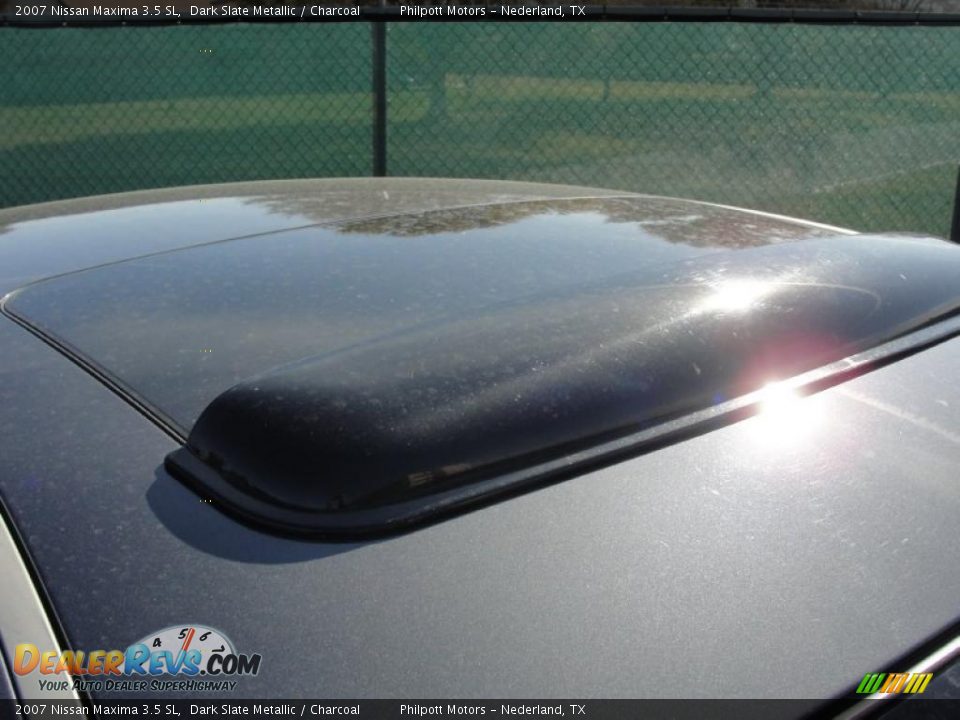 2007 Nissan Maxima 3.5 SL Dark Slate Metallic / Charcoal Photo #18
