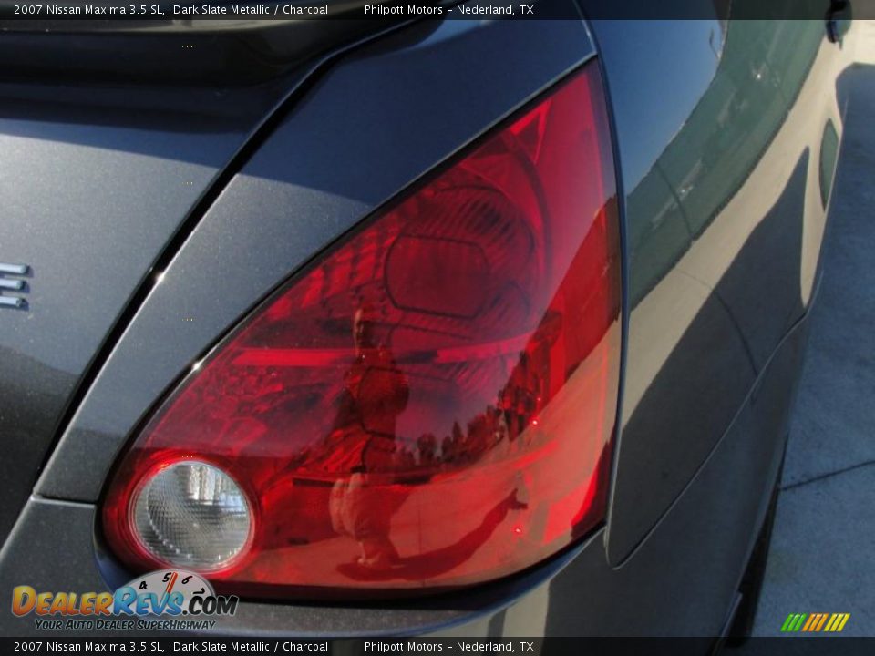 2007 Nissan Maxima 3.5 SL Dark Slate Metallic / Charcoal Photo #19