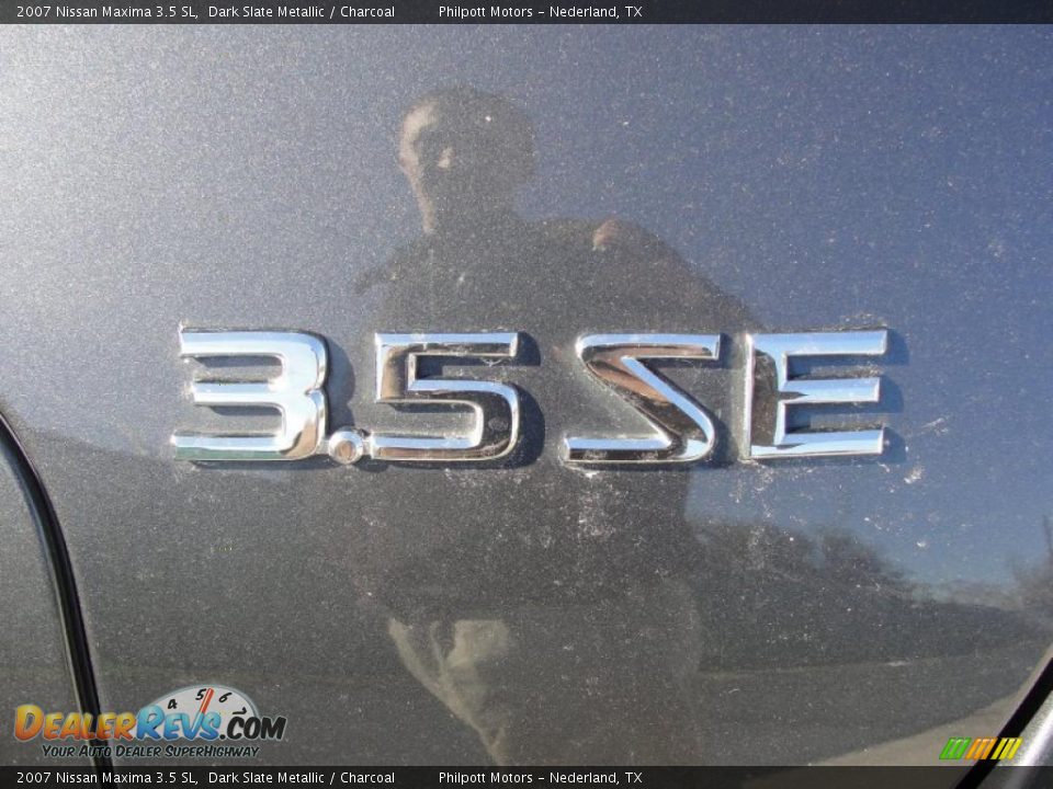 2007 Nissan Maxima 3.5 SL Dark Slate Metallic / Charcoal Photo #20