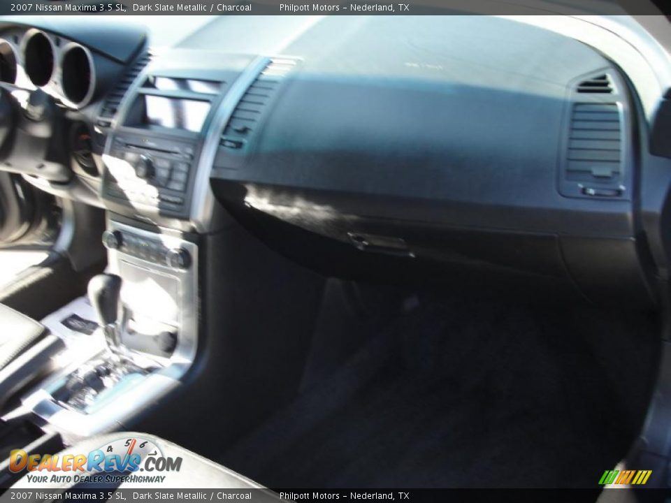2007 Nissan Maxima 3.5 SL Dark Slate Metallic / Charcoal Photo #25