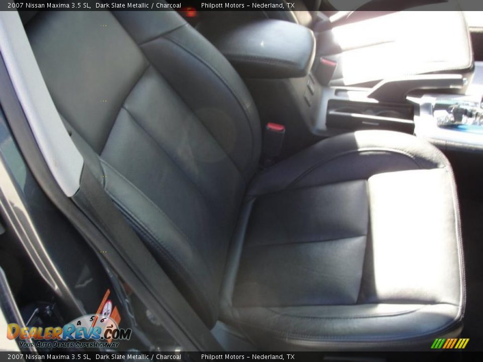 2007 Nissan Maxima 3.5 SL Dark Slate Metallic / Charcoal Photo #26