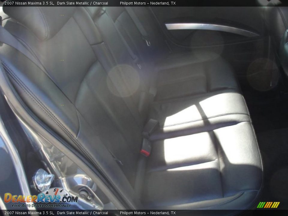 2007 Nissan Maxima 3.5 SL Dark Slate Metallic / Charcoal Photo #28