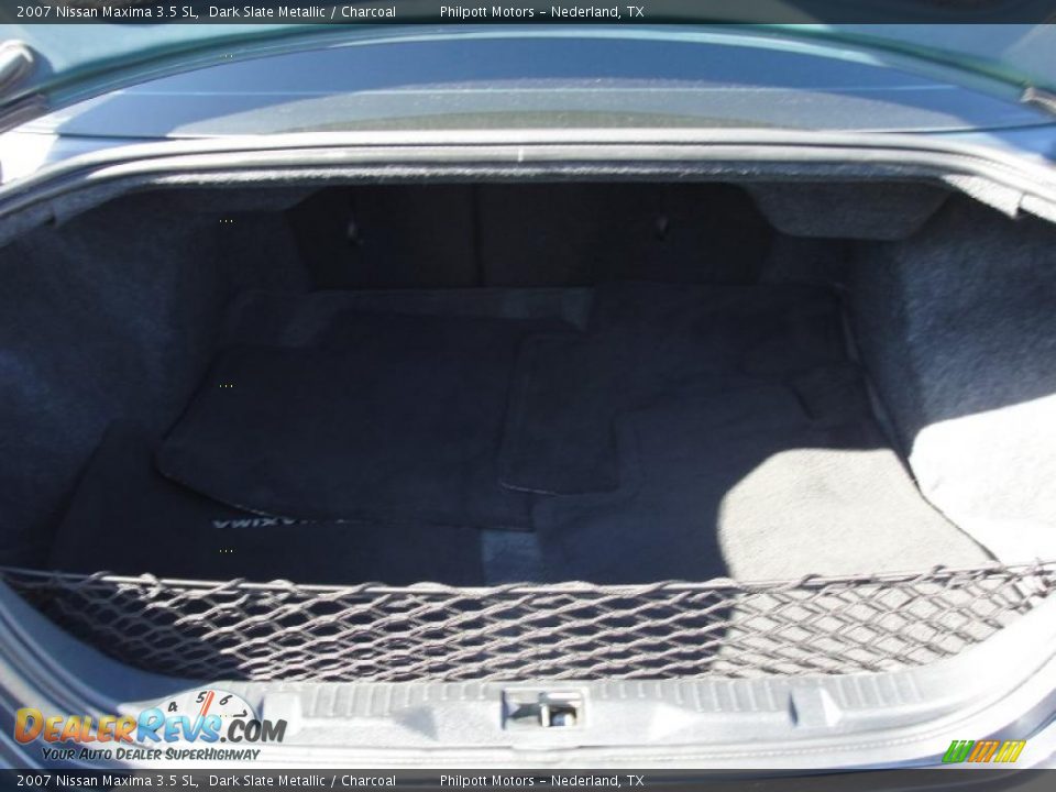 2007 Nissan Maxima 3.5 SL Dark Slate Metallic / Charcoal Photo #29