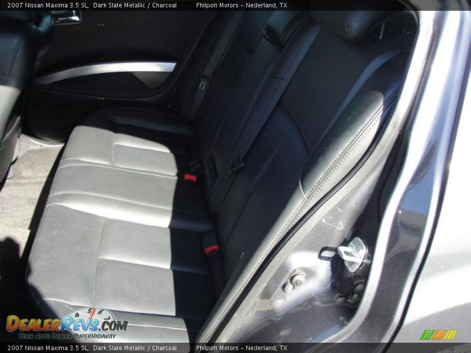 2007 Nissan Maxima 3.5 SL Dark Slate Metallic / Charcoal Photo #31