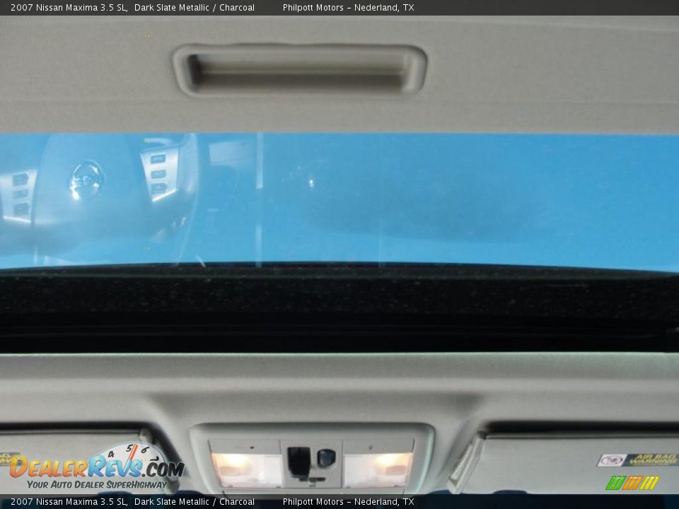 2007 Nissan Maxima 3.5 SL Dark Slate Metallic / Charcoal Photo #36