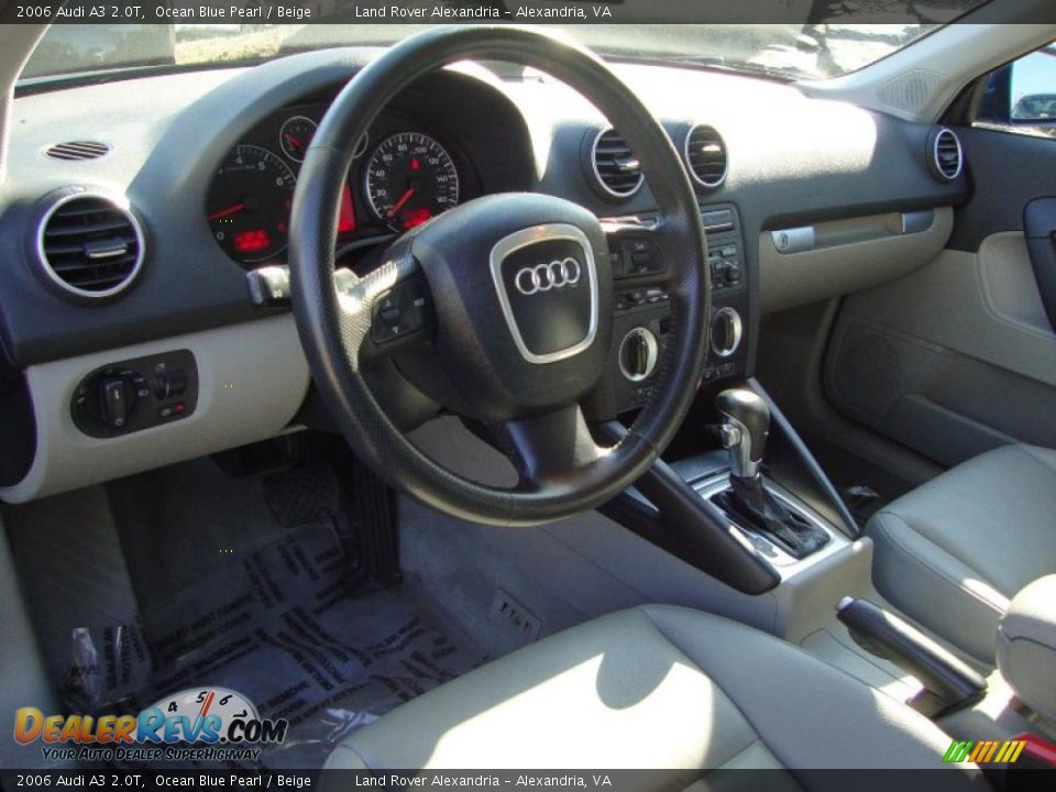 Fraud mini napkin Beige Interior - 2006 Audi A3 2.0T Photo #13 | DealerRevs.com