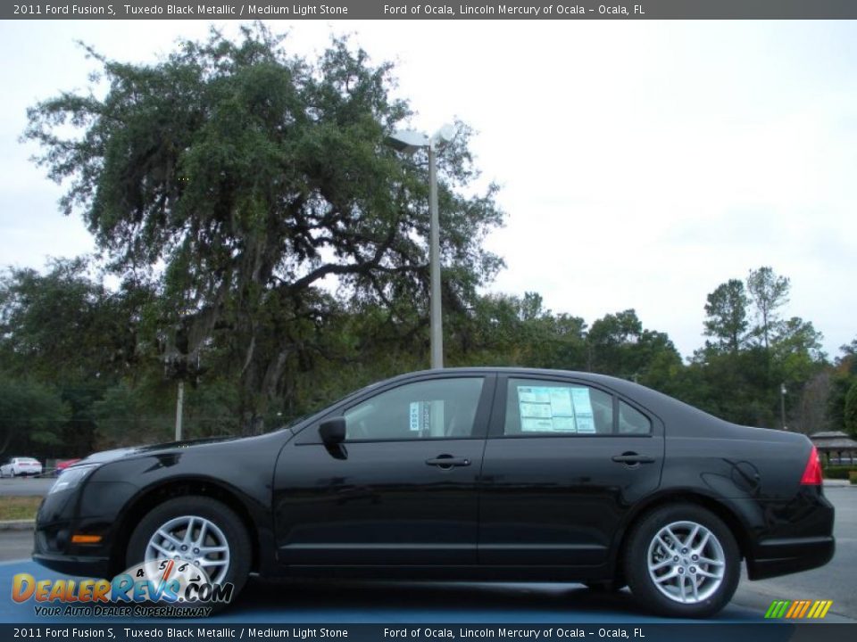 Tuxedo Black Metallic 2011 Ford Fusion S Photo #2