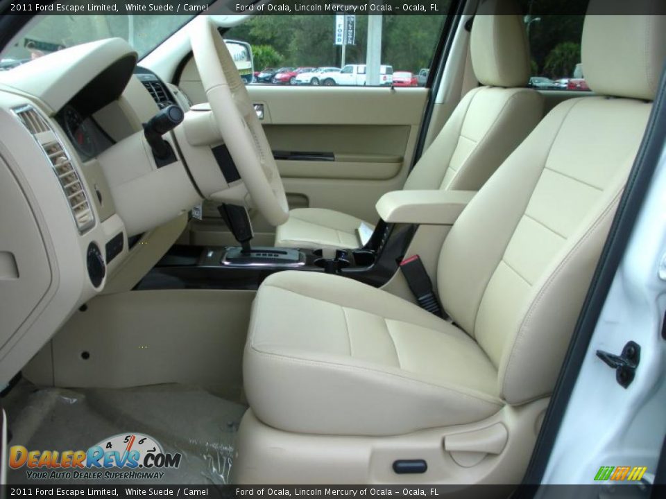 Camel Interior - 2011 Ford Escape Limited Photo #5