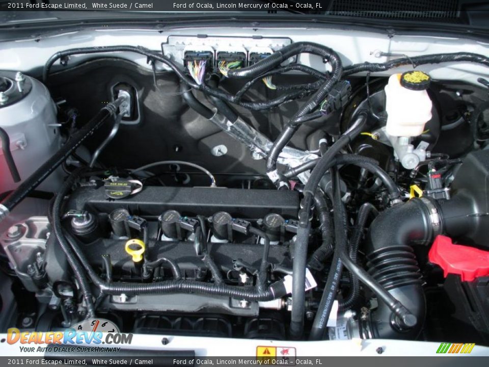 2011 Ford Escape Limited 2.5 Liter DOHC 16-Valve Duratec 4 Cylinder Engine Photo #12