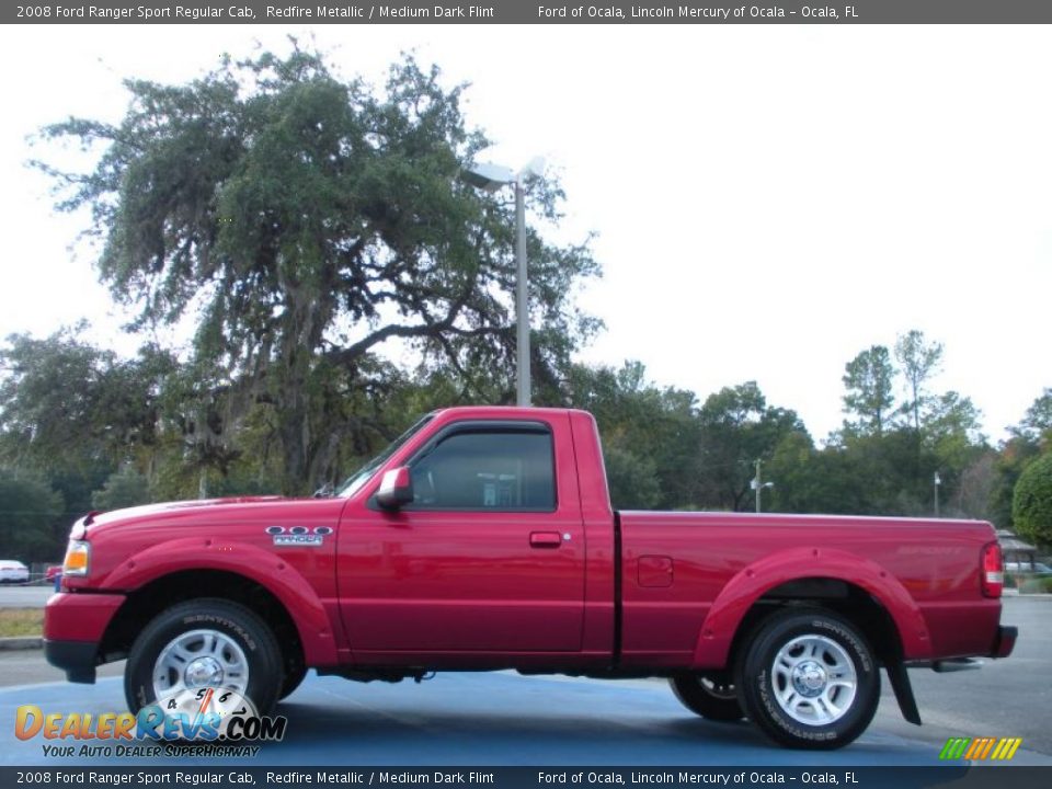 Redfire Metallic 2008 Ford Ranger Sport Regular Cab Photo #2