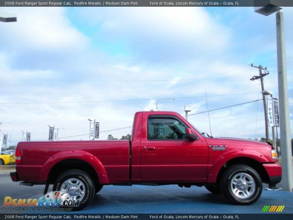 Redfire Metallic 2008 Ford Ranger Sport Regular Cab Photo #6