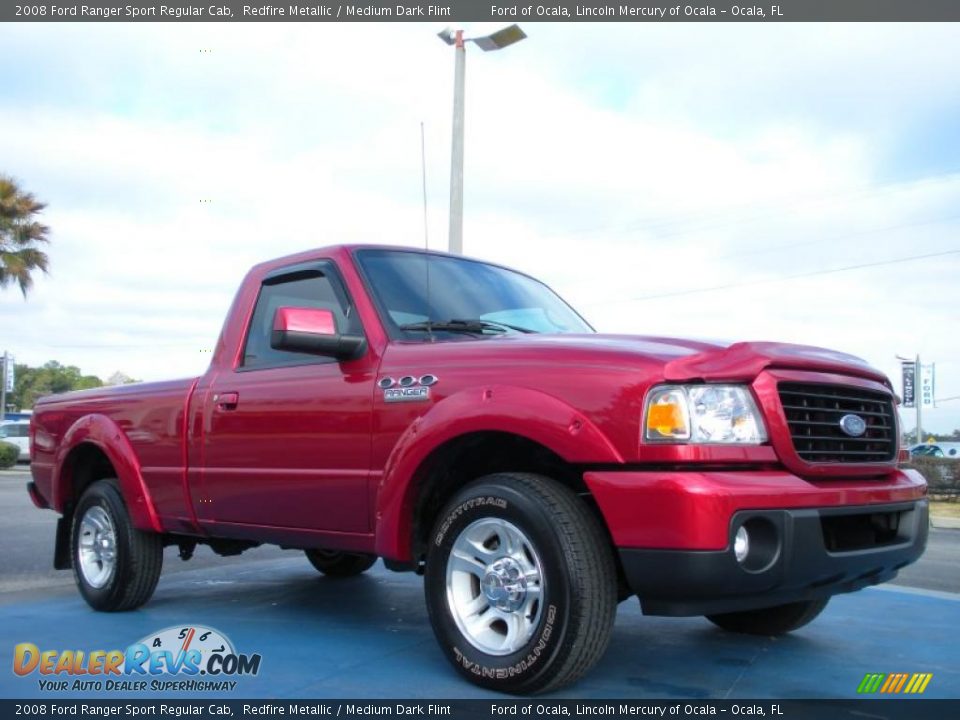 Front 3/4 View of 2008 Ford Ranger Sport Regular Cab Photo #7