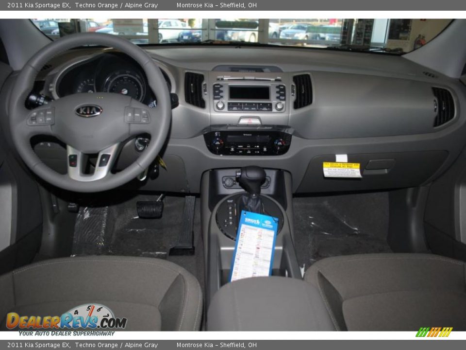 Dashboard of 2011 Kia Sportage EX Photo #11