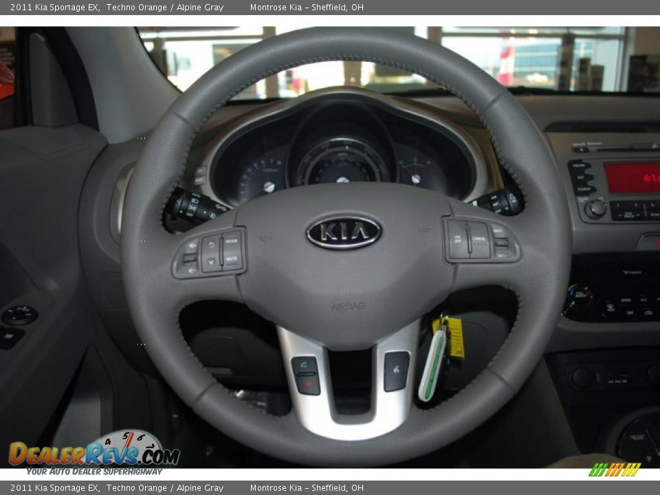 2011 Kia Sportage EX Steering Wheel Photo #26