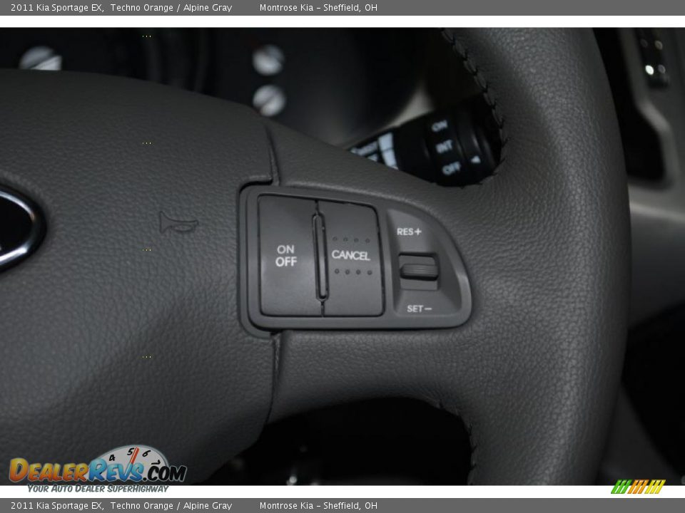 Controls of 2011 Kia Sportage EX Photo #28