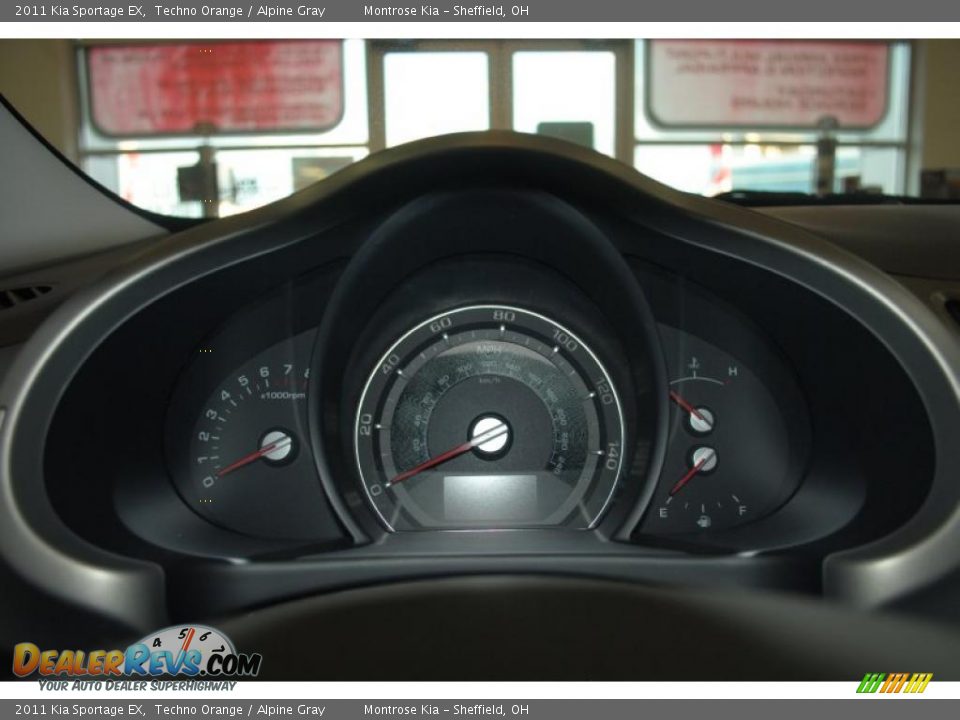 2011 Kia Sportage EX Gauges Photo #30