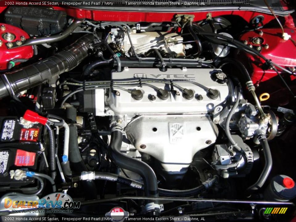 2002 Honda Accord SE Sedan 2.3 Liter SOHC 16-Valve VTEC 4 Cylinder Engine Photo #33