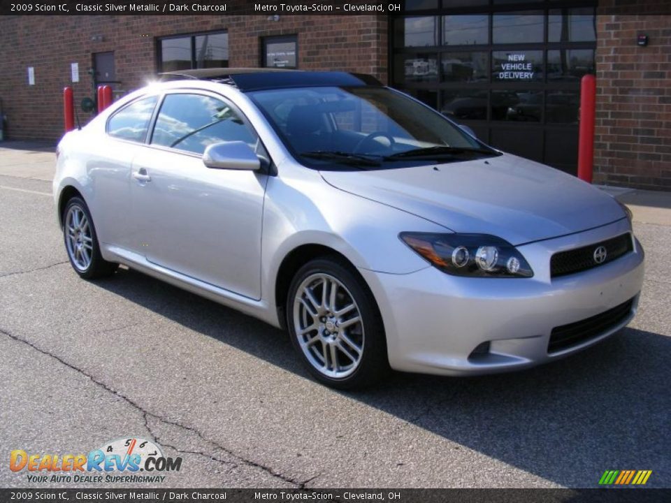 2009 Scion tC Classic Silver Metallic / Dark Charcoal Photo 1