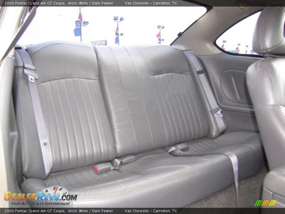 Dark Pewter Interior - 2000 Pontiac Grand Am GT Coupe Photo #10