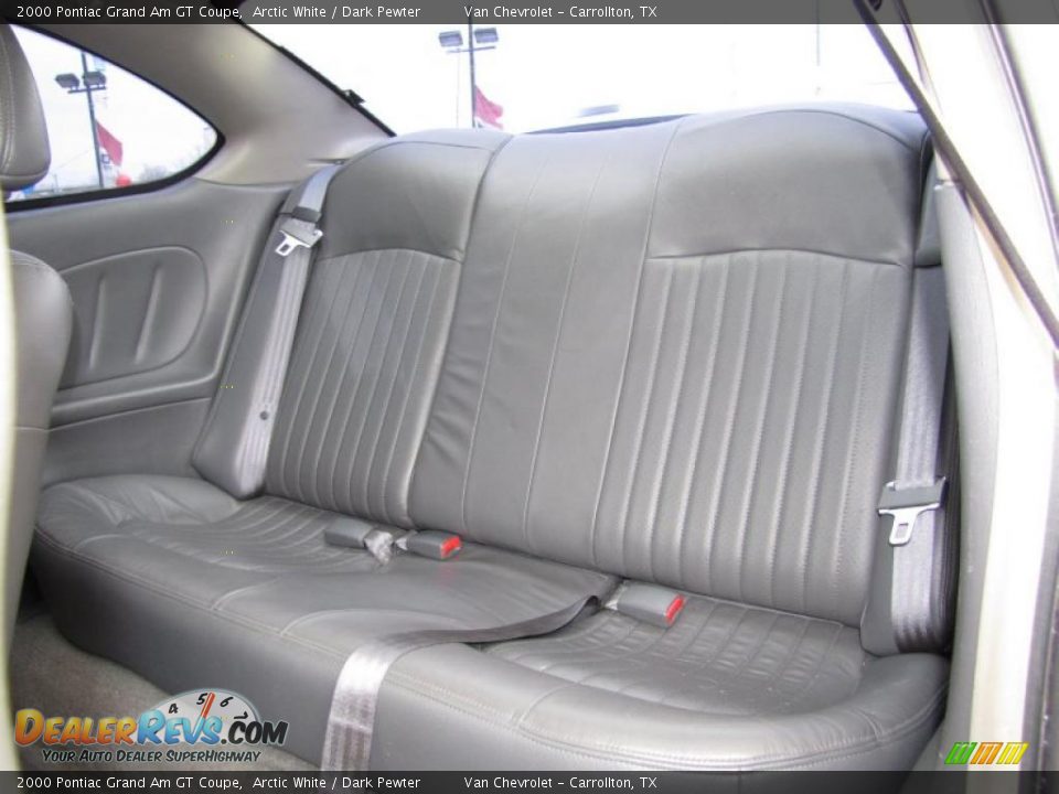 Dark Pewter Interior - 2000 Pontiac Grand Am GT Coupe Photo #11