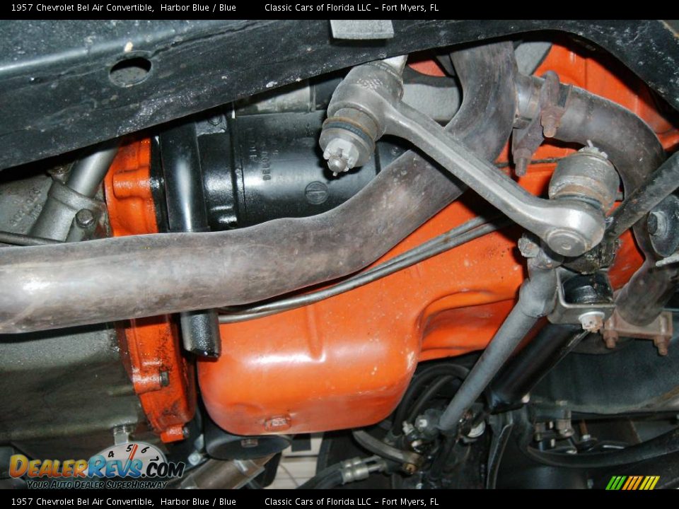 1957 Chevrolet Bel Air Convertible Harbor Blue / Blue Photo #18