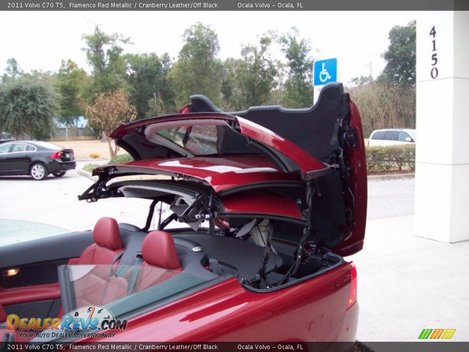 Flamenco Red Metallic 2011 Volvo C70 T5 Photo #12