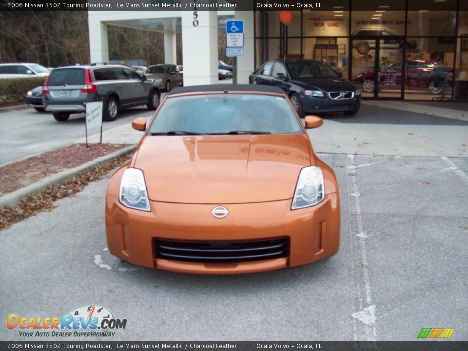 2006 Nissan 350Z Touring Roadster Le Mans Sunset Metallic / Charcoal Leather Photo #2