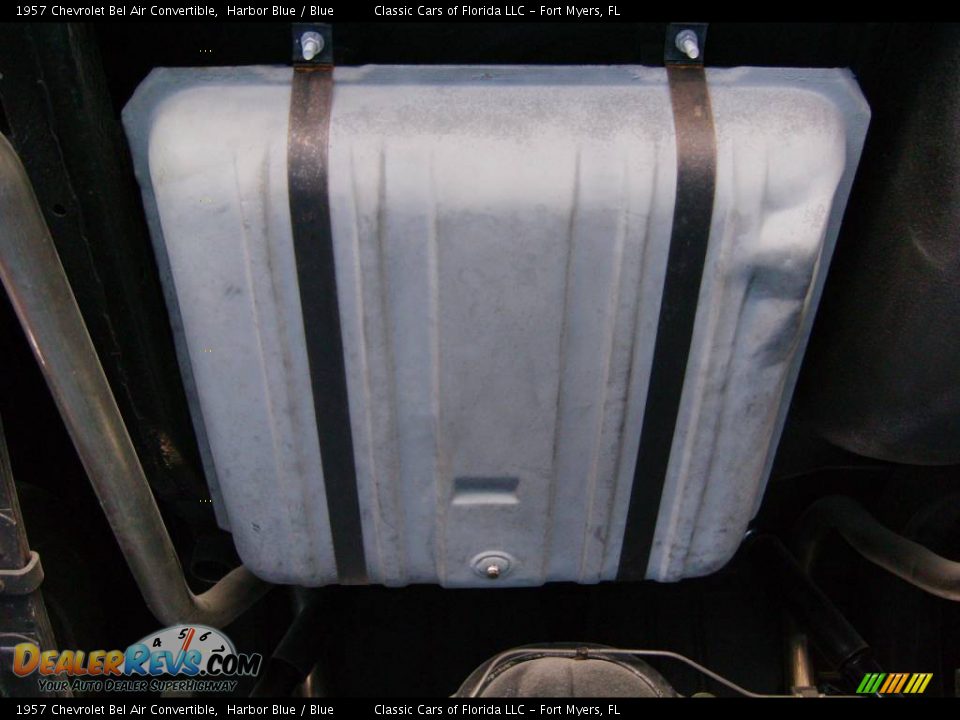 1957 Chevrolet Bel Air Convertible Harbor Blue / Blue Photo #29