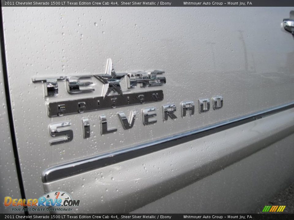 2011 Chevrolet Silverado 1500 LT Texas Edition Crew Cab 4x4 Sheer Silver Metallic / Ebony Photo #3