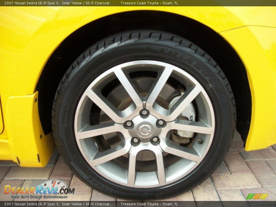 2007 Nissan Sentra SE-R Spec V Wheel Photo #3