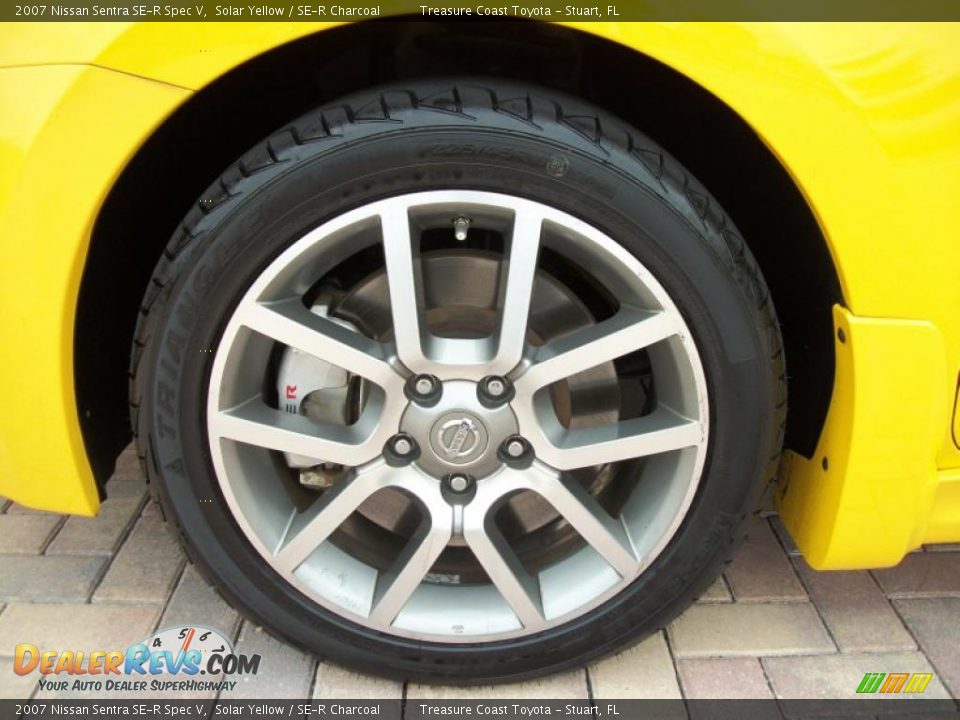 2007 Nissan Sentra SE-R Spec V Wheel Photo #8