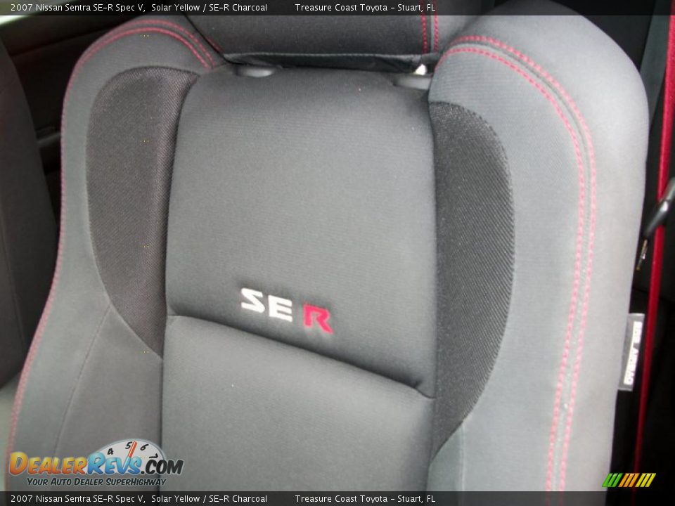 SE-R Charcoal Interior - 2007 Nissan Sentra SE-R Spec V Photo #15