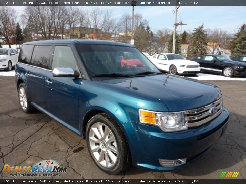 Front 3/4 View of 2011 Ford Flex Limited AWD EcoBoost Photo #1