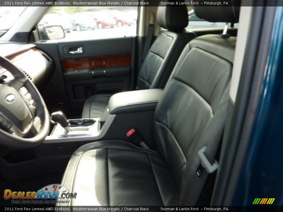 Charcoal Black Interior - 2011 Ford Flex Limited AWD EcoBoost Photo #8