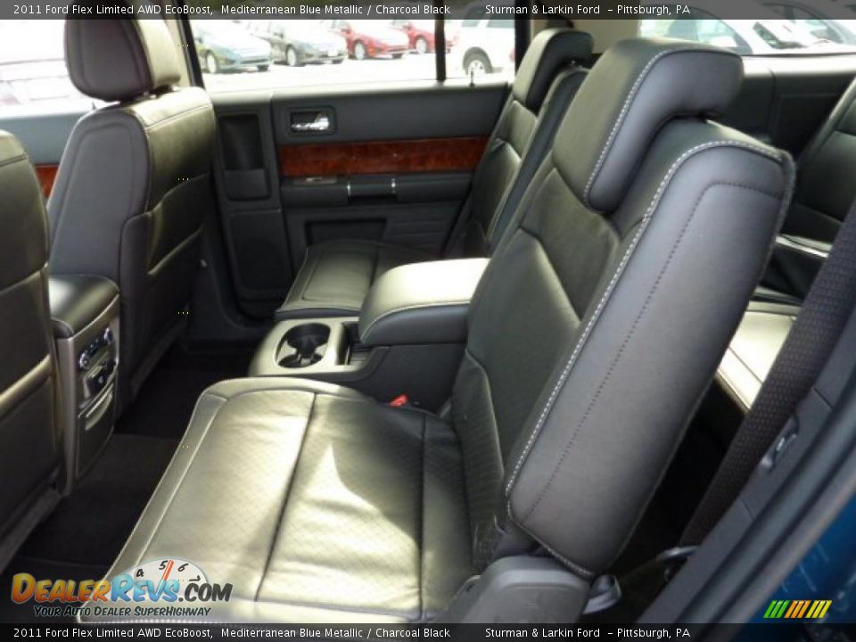 Charcoal Black Interior - 2011 Ford Flex Limited AWD EcoBoost Photo #9