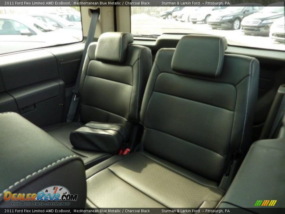 Charcoal Black Interior - 2011 Ford Flex Limited AWD EcoBoost Photo #10