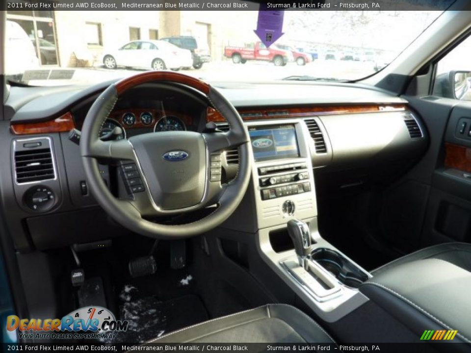 Dashboard of 2011 Ford Flex Limited AWD EcoBoost Photo #11