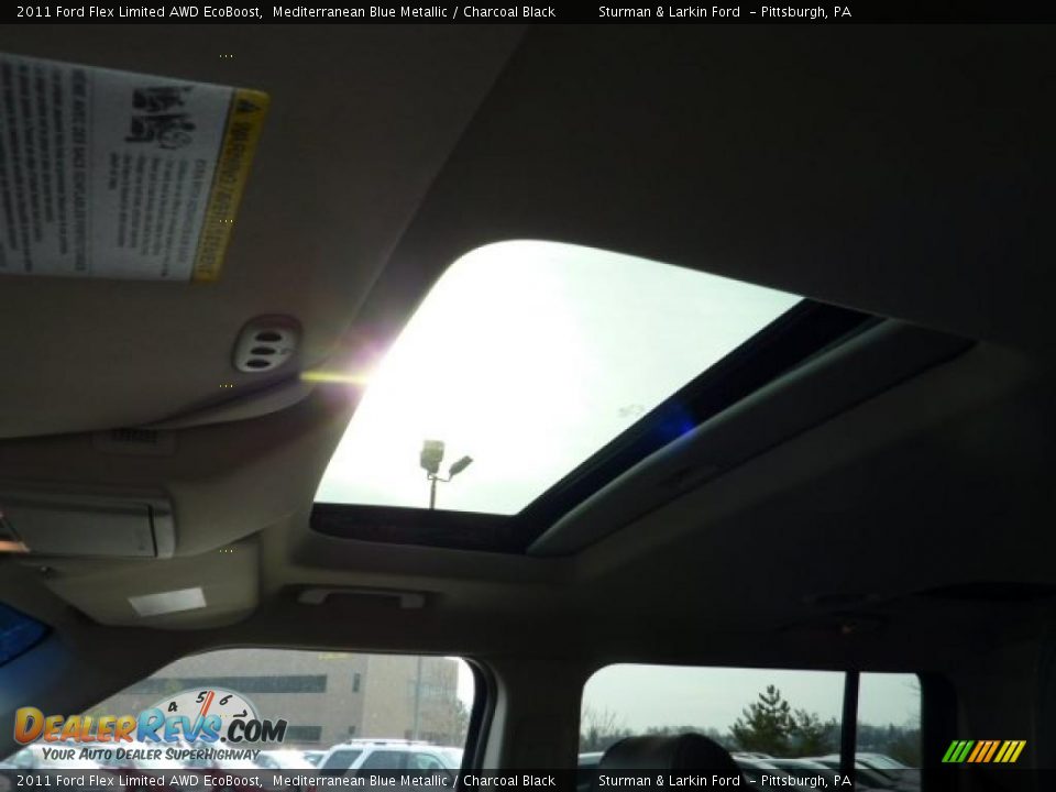 Sunroof of 2011 Ford Flex Limited AWD EcoBoost Photo #12