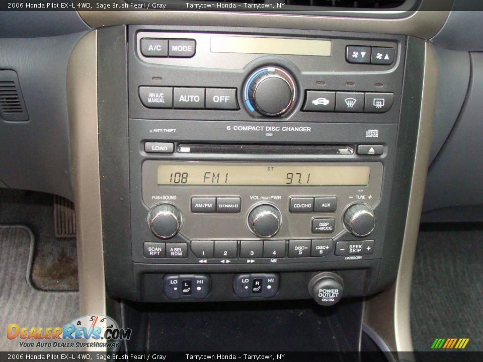 2006 Honda Pilot EX-L 4WD Sage Brush Pearl / Gray Photo #13