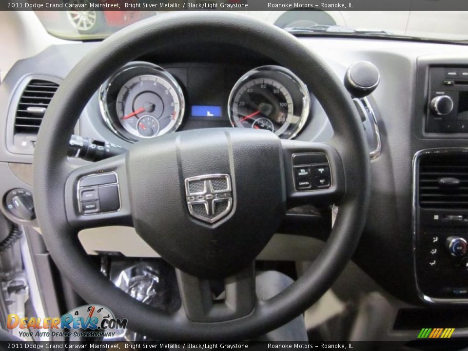 2011 Dodge Grand Caravan Mainstreet Steering Wheel Photo #20