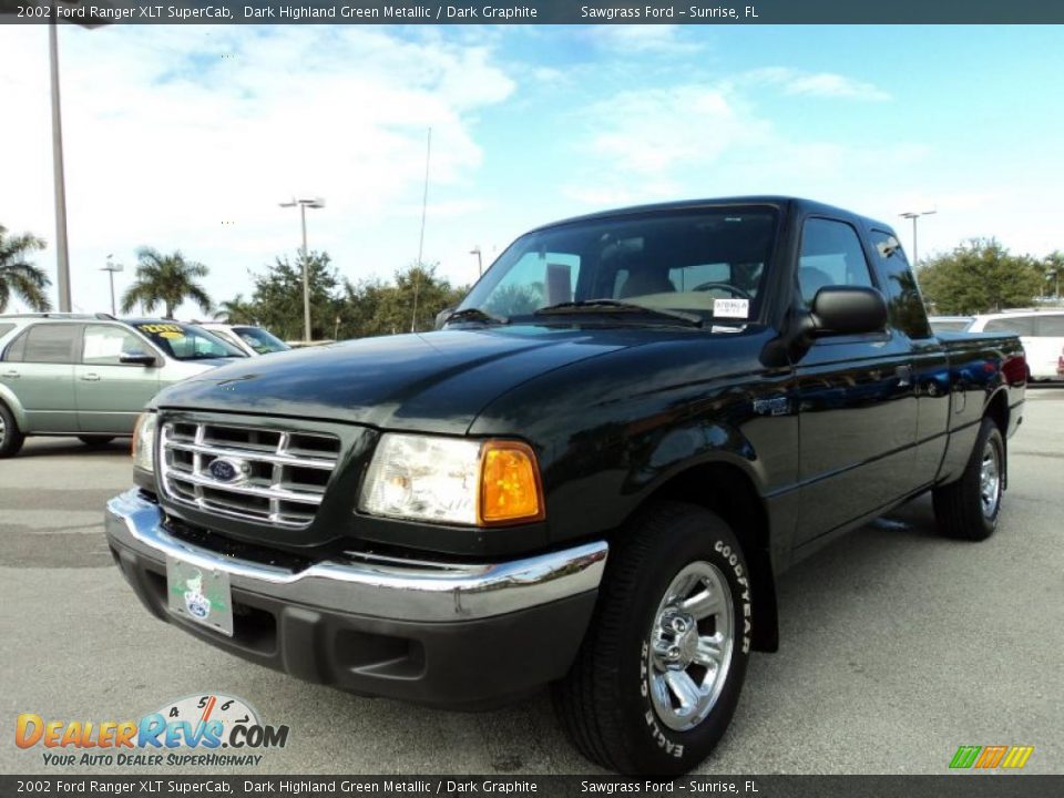 Front 3/4 View of 2002 Ford Ranger XLT SuperCab Photo #14
