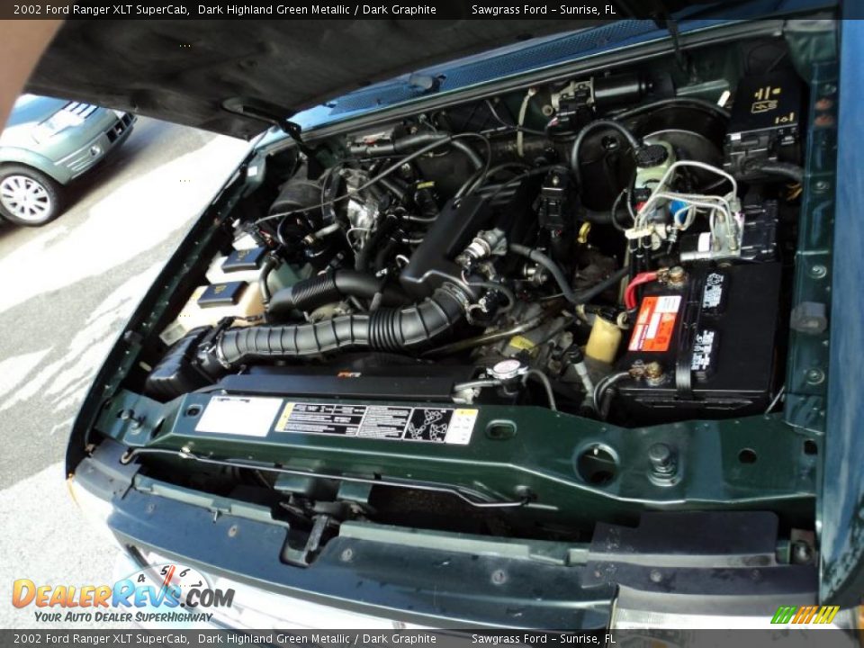 2002 Ford Ranger XLT SuperCab 3.0 Liter OHV 12-Valve Vulcan V6 Engine Photo #27