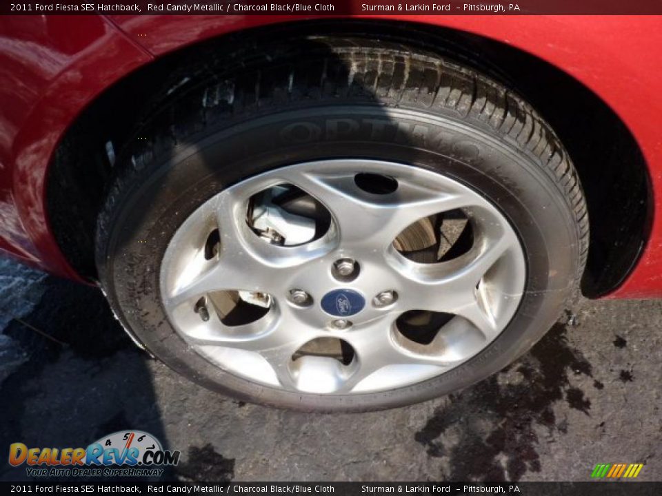 2011 Ford Fiesta SES Hatchback Wheel Photo #7