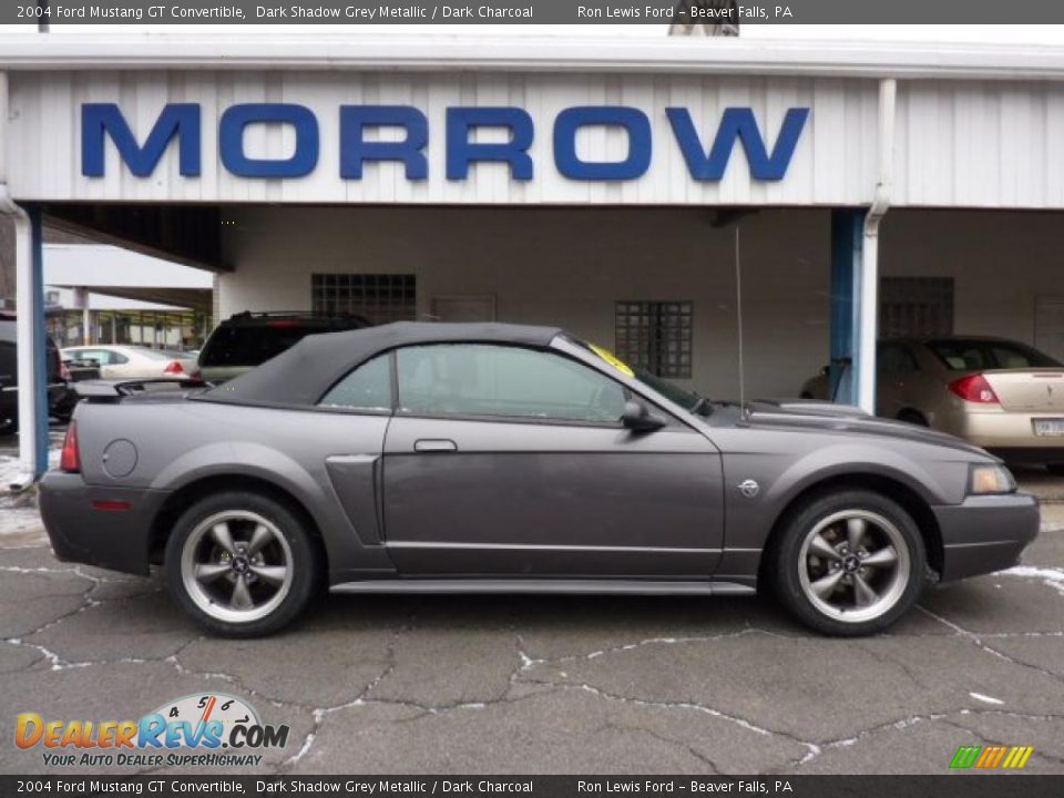 2004 Ford Mustang GT Convertible Dark Shadow Grey Metallic / Dark Charcoal Photo #1
