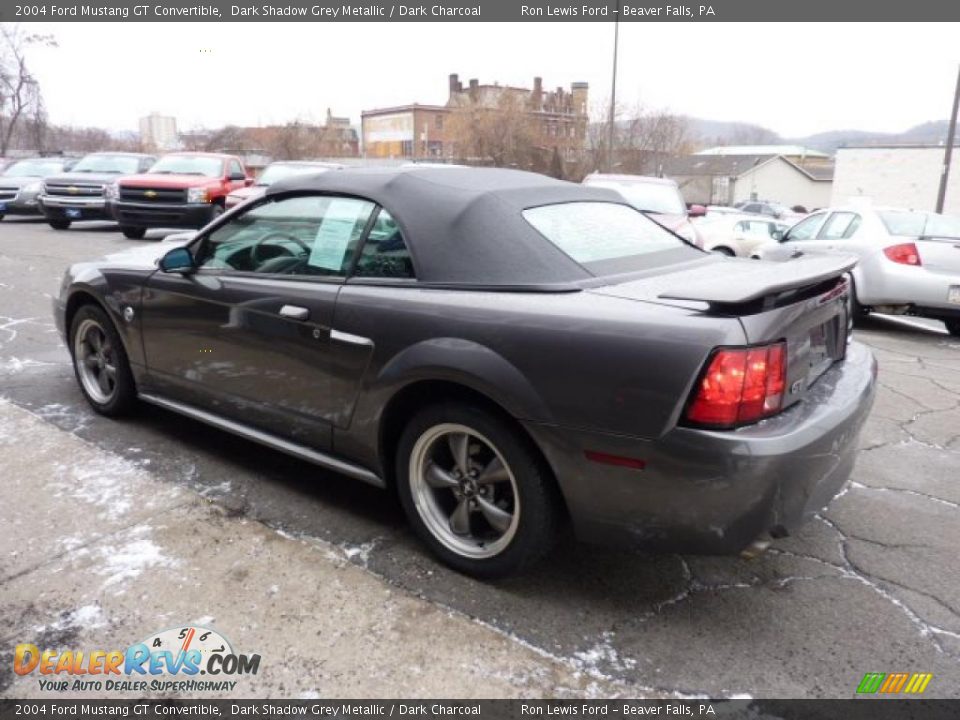 2004 Ford Mustang GT Convertible Dark Shadow Grey Metallic / Dark Charcoal Photo #7