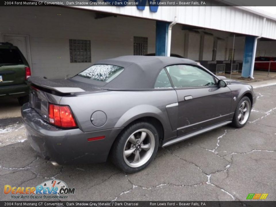 2004 Ford Mustang GT Convertible Dark Shadow Grey Metallic / Dark Charcoal Photo #10
