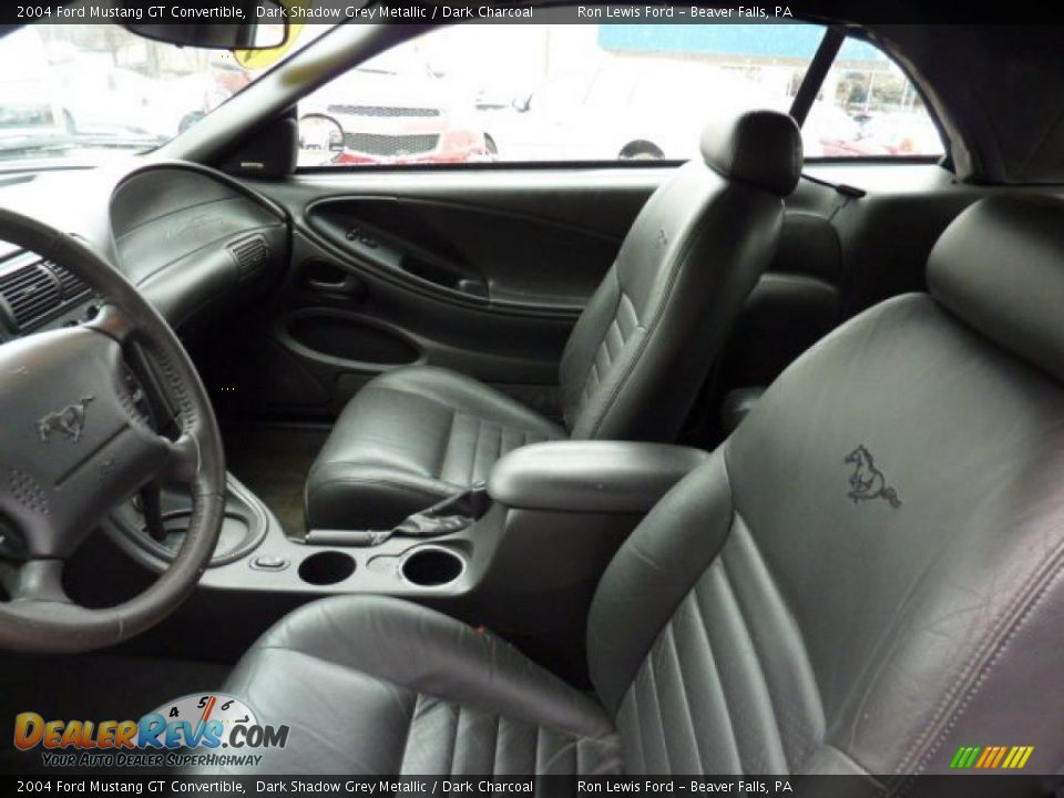 2004 Ford Mustang GT Convertible Dark Shadow Grey Metallic / Dark Charcoal Photo #12