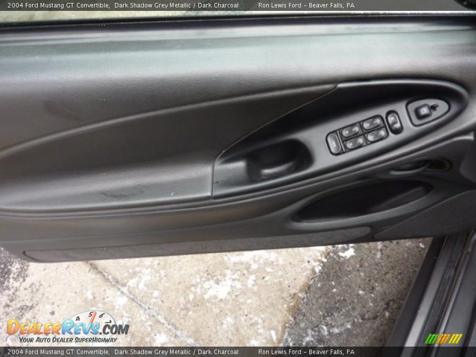 2004 Ford Mustang GT Convertible Dark Shadow Grey Metallic / Dark Charcoal Photo #14