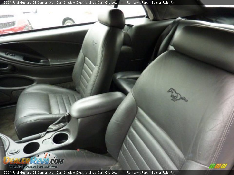 2004 Ford Mustang GT Convertible Dark Shadow Grey Metallic / Dark Charcoal Photo #16