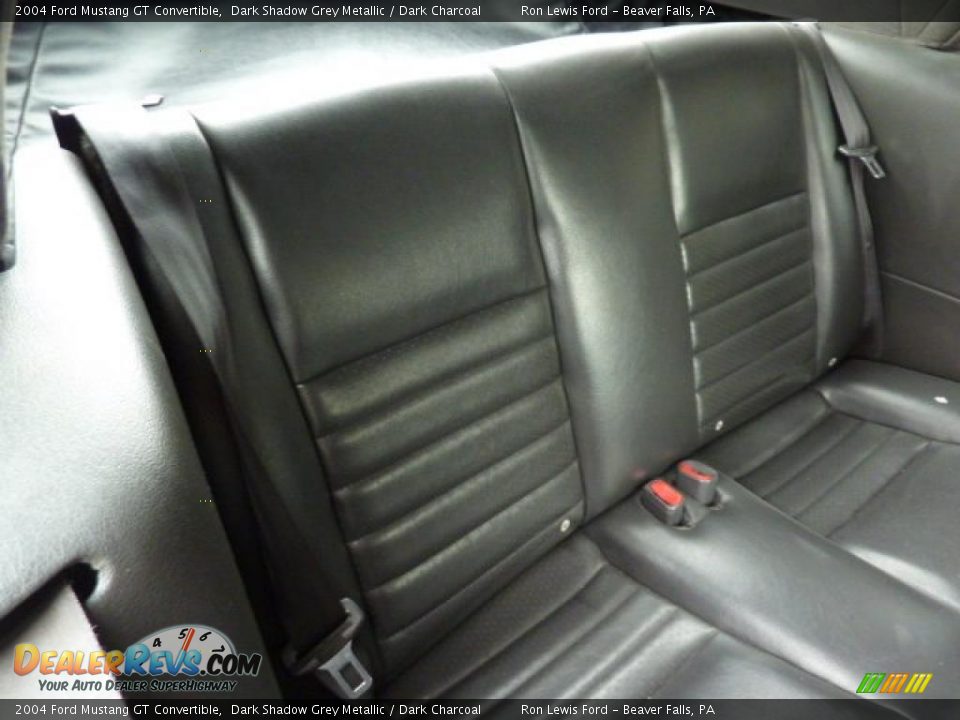 2004 Ford Mustang GT Convertible Dark Shadow Grey Metallic / Dark Charcoal Photo #17